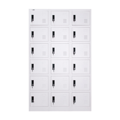 Supermarket Locker 18 Door Safety Steel Lockable Filing