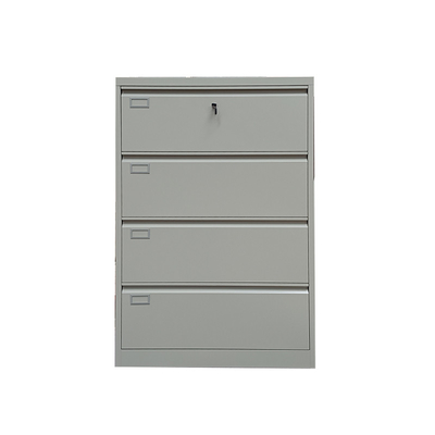 Lateral 4 Drawers Filing Cabinets 0.139cbm OEM Metal For File