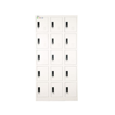 Knock Down 15 Door 0.7 Thickness Metal Staff Lockers