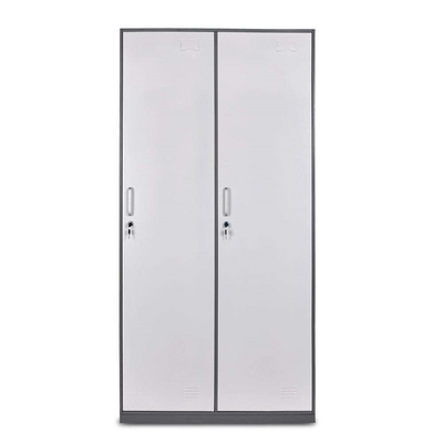 RAL Color Metal Lockers Fireproof Light Gray School Steel Locker