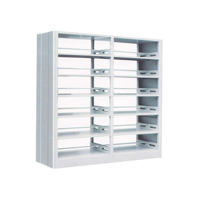 Library 2.0mm Thickness Stainless Steel Metal Storage Rack Library Shelving