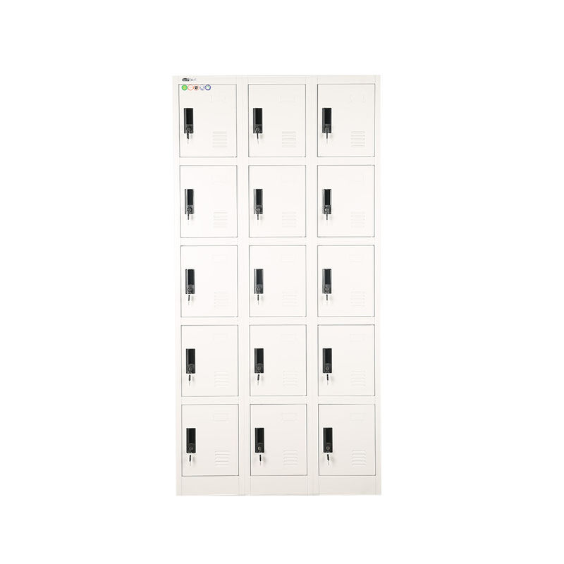 Knock Down 15 Door 0.7 Thickness Metal Staff Lockers