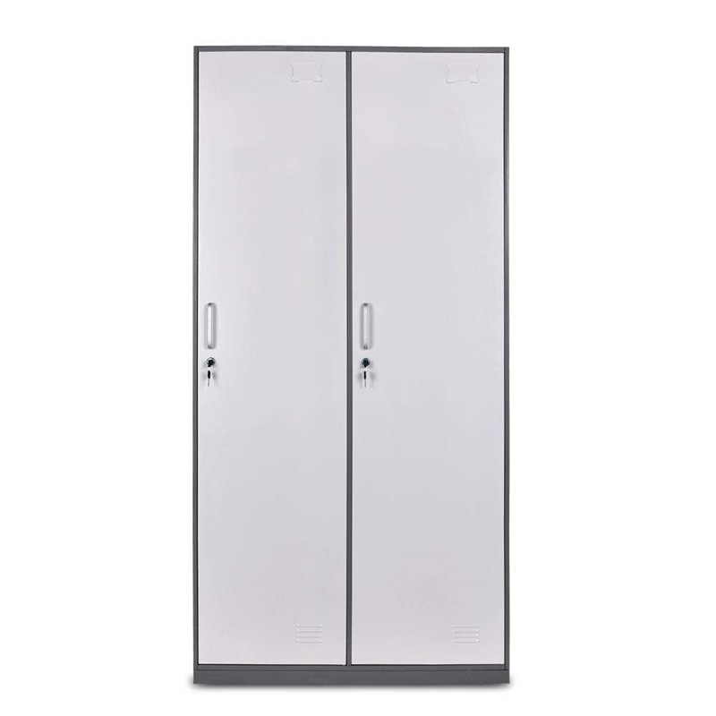RAL Color Metal Lockers Fireproof Light Gray School Steel Locker